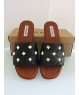 Steve Madden &quot;Trouble&quot; Women&#39;s Leather Slides Size 8 - $410.29 MXN