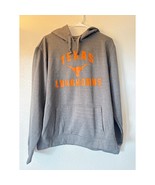 Texas Longhorns Gray Hoodie Sweatshirt Men’s Size L NCAA College Football - €18,82 EUR