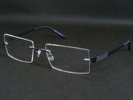 Selectra SEL90221 Col. 1 Blue /SILVER Eyeglasses Glasses Rimless 54-18-140mm - £48.71 GBP