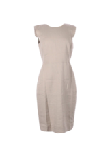 NWT J.Crew Resume Sheath in Flax Beige Stretch Linen Dress 4 $168 - £71.17 GBP