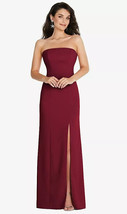 Thread TH089...Strapless Scoop Back Maxi Dress....Burgundy..Size XXS....NWT - $75.05