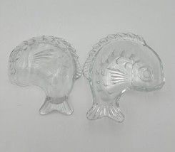 2 Set Mikasa Studio Nova Fish Shaped Candy Nut Bowls 6.25&quot; x 4.5&quot; x 1.5&quot; Xmas - £17.72 GBP