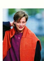 Edward Furlong teen magazine pinup clipping 1990&#39;s Terminator double sid... - £3.91 GBP