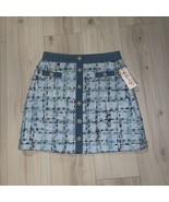 Nanette Lepore Tweed Skirt Old Money Preppy SZ S NEW - $123.74 CAD