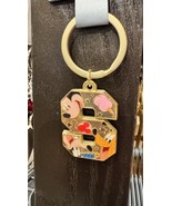 Disney Parks Mickey Mouse and Friends Letter S Metal Keychain NEW - $31.61 CAD