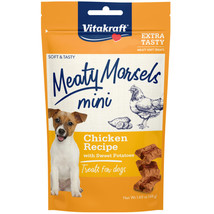 [Pack of 4] Vitakraft Meaty Morsels Mini Chicken Recipe with Sweet Potato Dog... - £23.33 GBP