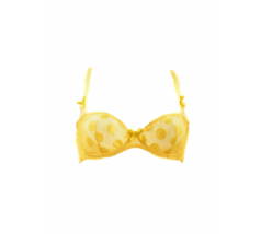L&#39;agent By Agent Provocateur Womens Bralette Elegant Semi-Sheer Yellow Size S - £23.00 GBP