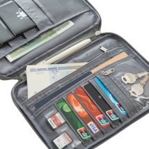 Waterproof Travel Passport Organizer RFID Blocking - Secure Your Documen... - $8.46