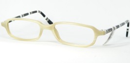 Moschino M 3554-V 409 Beige /WHITE Black Grey Eyeglasses 48-16-136mm (Notes) - £42.94 GBP