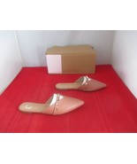 Journee Collection  Dreah Studded Pointed Toe Mules $45 US Size 6 - Blus... - $27.06 CAD