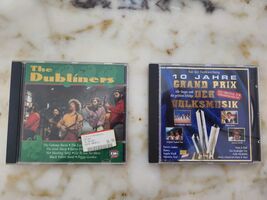 Two CDs with German folk music, vintage CDs of The Dubliners and 10 Jahr... - $35.00