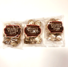 3x Trader Joe’s Dark Chocolate Peanut Butter Cups 3.5oz Bag each 01/2024 - £12.54 GBP