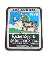 Eastern Sports Outdoor Show 1998 Harrisburg PA Limited Edition Patch Hun... - $15.95