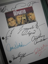 The Departed Signed Movie Film Script Screenplay X10 Autograph Leonardo DiCaprio - £15.02 GBP