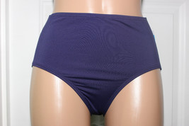 NEW Anne Cole 16MB321 Navy High Waist Swimwear Hipster Bikini Bottom XS XSmall - £11.83 GBP