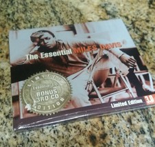 Miles Davis The Essential Miles Davis Jazz 3 Discs CD - £19.41 GBP