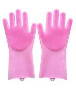 Pet Grooming Gloves - Soft and Durable Silicone Scrubber for Bathing, Ha... - $19.68 CAD