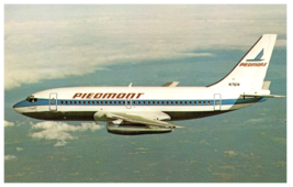 Piedmont Airlines Boeing 737 201 Airplane Postcard - £6.16 GBP