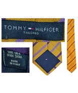 TOMMY HILFIGER Men Tie 100% Silk *HERE WITH DISCOUNT* TO05 T0G - £28.67 GBP