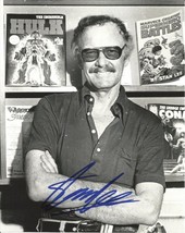 Stan Lee Signed Poster Photo 8X10 Rp Autographed Marvel Comics - £15.73 GBP