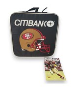 Vintage 49ers Seat Back Cushion Citibank + 2004 Tailgate Times Booklet - €17,28 EUR