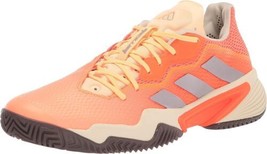 adidas Womens Barricade Tennis Shoes 9.5 Solar Orange/Taupe Metallic/Acid Orange - £77.19 GBP