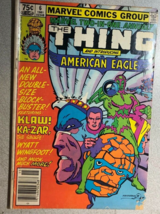 Marvel TWO-IN-ONE Annual #6 Thing &amp; American Eagle (1981) Marvel Comics Vg - $13.85