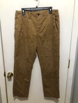 NEW American Eagle Next Level Flex Brown Chino Pants 32X30 Actual Inseam... - £15.45 GBP