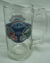 Philadelphia Eagles Vs New England Patriots Super Bowl Xxxix Football Mug 2005 - £15.96 GBP
