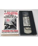 Real Contact Stick Fighting Eric Knaus Fang Choke Machado Jiu Jitsu VHS ... - $14.25