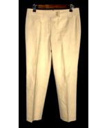 Talbots Heritage Pants 10P Tan Beige Career Preppy Old Money Quiet Luxur... - $31.54