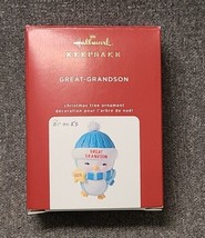 Hallmark Keepsake Christmas Ornament 2020 Year-Dated, Great-Grandson Penguin IOB - £6.11 GBP
