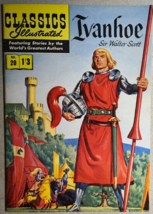 Classics Illustrated #20 Ivanhoe (Hrn 126) Uk Comics Edition Very Fine - £19.73 GBP
