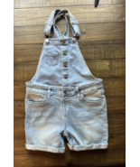 VIGOSS Denim Overall Shorts Size Small 7/8, Pre-Owned - $9.99