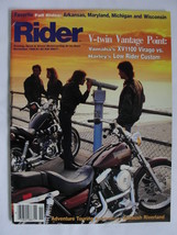 Magazine Rider November 1986 1980s Harley Low Custom vs Yamaha XV1100 Virago - £10.54 GBP