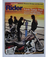 Magazine Rider November 1986 1980s Harley Low Custom vs Yamaha XV1100 Vi... - £10.29 GBP