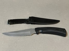 Buck Knives USA 470 Mentor Fixed Blade Hunting Knife &amp; Sheath 1995 - £45.59 GBP