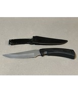 Buck Knives USA 470 Mentor Fixed Blade Hunting Knife & Sheath 1995 - $57.96