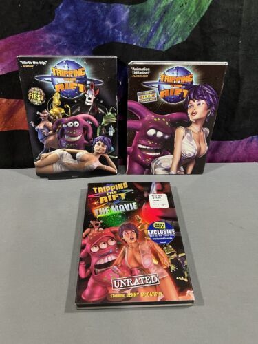 Primary image for Tripping the Rift DVD Lot Seasons 1 2 & The Movie Jenny McCarthy Animated