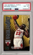 Michael Jordan 1997-98 Skybox Z-Force Zupermen Card #190- PSA Graded 8 NM-MT (Ch - £47.81 GBP