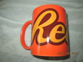 Reese&#39;s P EAN Ut Butter Cups Chocolate Coffee Mug Drink Cup 12OZ Galerie Orange - £11.99 GBP