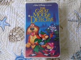 The Great Mouse Detective (VHS, 1992) DISNEY BLACK DIAMOND CLASSIC HTF RARE - £39.28 GBP