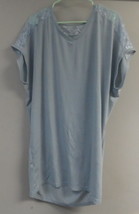 Adore Me Women&#39;s Pajama Top Shirt Loungewear Sleepwear 681 Blue Size Large - £6.06 GBP