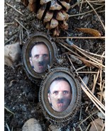 Hannibal Lecter Earrings The Silence of the Lambs Anthony Hopkins Claric... - €10,35 EUR