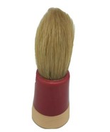 Vintage Rosso Plastica Rubberset Sterilizzato Pennello da Barba Bachelit... - £21.23 GBP