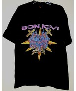 Bon Jovi Concert Tour Shirt Vintage 1993 Keep The Faith Single Stitched ... - $226.40 CAD