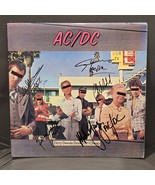 AC/DC Signed Lp Dirty Deeds Done Dirt Cheap,  5 members, Original, Vinta... - $4,327.64 MXN