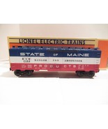 LIONEL- 17218 STATE OF MAINE STANDARD &#39;O&#39; BOX CAR - D/C TRUCKS-  LN- BXD... - $51.40 CAD