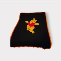 Winnie The Pooh Bear Afghan Handmade Crochet  Blanket Unisex 46x60 Disney - £21.66 GBP