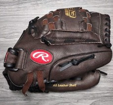 Rawlings Highlight Series HFP125BRNB 12.5in 3D Brown Leather RHT Baseball Glove - £22.62 GBP
